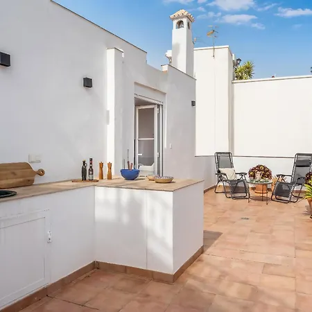 Townhouse In The Old Historic Town With Spacious Terrace And Its Own Cave Almunecar